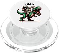 Ciad Dabbing Astronauta su un cartone animato dinosauro PopSockets PopGrip per MagSafe