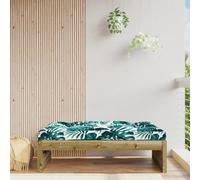 CIADAZ Sgabello da giardino in legno di pino impregnato 120 x 80 cm, mobile esterno, terrazza sgabello, sgabello esterno, sgabello alto, mobile bar - 825757