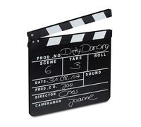 Ciak Professionale in Legno Accessori da Regista e Feste a Tema Clapperboard