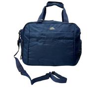Ciak Roncato Borsa da Viaggio, 38x28x13,5 cm, con Tracolla Regolabile/Removibile e Tasche Laterali (Blu)