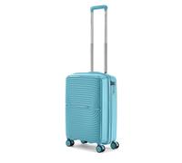 Ciak Roncato Trolley Bagaglio a Mano Cosmo Blu Mosaico- Valigia Cabina 55 cm con 4 Ruote Girevoli, Chiusura TSA, Struttura in Polipropilene Rigido