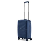 Ciak Roncato Valigia da Cabina Cosmo Blu 55x40x20 cm - Trolley Rigido Leggero con Ruote Doppie, Lucchetto TSA - Perfetto per Voli Low Cost