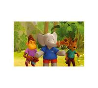 Cialda In Ostia Babar E Le Avventure Di Badou Per Torta Dischi Commestibile