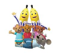 Cialda In Ostia Bananas In Pyjamas Cartoni Per Torta Dischi Commestibile