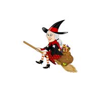 Cialda in Ostia Befana per Decorazione Torte