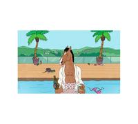 Cialda in Ostia Bojack Horseman per Decorazione di Torte per Compleanni e per Fe