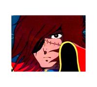 Cialda In Ostia Capitan Harlock Cartoni Animati Per Torta Dischi Commestibile