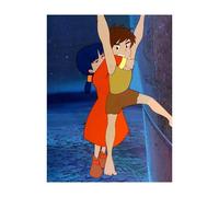 Cialda In Ostia Conan Il Ragazzo Del Futuro Cartoni Torta Dischi Commestibile