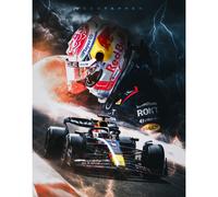 Cialda in Ostia F1 2024, Max Verstappen per Decorazione Torte