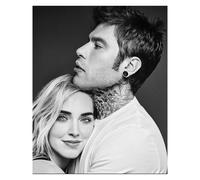 Cialda in Ostia Fedez e Chiara Ferragni per Decorazione Torte