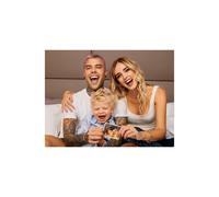 Cialda in Ostia Fedez e Chiara Ferragni per Decorazione Torte