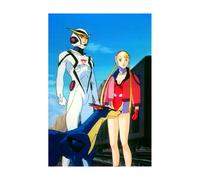 Cialda In Ostia Kyashan Il Ragazzo Androide Cartoni Torta Dischi Commestibile