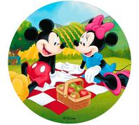 Cialda in Ostia Mickey and Minnie, Topolino e Minni durante un picnic per Decora