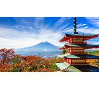 Cialda in Ostia per Decorazione Torte a Tema Città e Paesi del Mondo (Giappone)