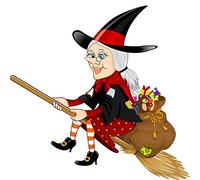 Cialda in Ostia per Decorazione Torte Eventi Speciali e Feste (Befana - Epifania 1)
