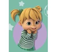 Cialda in Ostia per Decorazioni e Torte a tema cartone animato Alvin Superstar- Chipmunks - Chipettes in Dischi Commestibili Cake Design (MOD. 14)