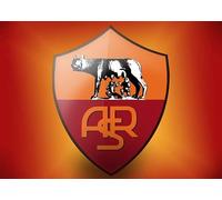 Cialda in Ostia per Decorazioni e Torte a tema Scudetto della Roma in Dischi Commestibili Cake Design (MOD. 1)