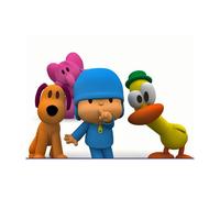Cialda In Ostia Pocoyo Cartoni Animati Decorazione Torta Dischi