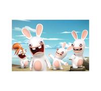 Cialda In Ostia Rabbids Invasion Cartoni Animati Decorazione Torta Dischi