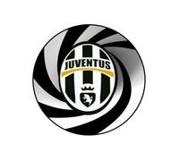 Cialda In Ostia Scudetto Juventus Calcio Per Torta Dischi Commestibile