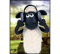 Cialda In Ostia Shaun The Sheep Pecora Torta Decorazioni Dischi Commestibile