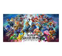 Cialda in Ostia Super Smash Bros. Ultimate per Decorazione di Torte per Complean