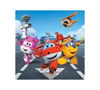 Cialda In Ostia Super Wings Aeroplani Decorazione Torta