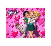 Cialda In Ostia Totally Spies Cartoni Animati Torta Dischi Commestibile