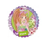 Cialda in Ostia Winx Club, Flora per Decorazione Torte