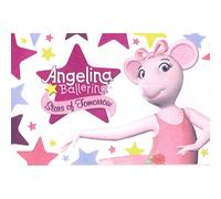 Cialda Ostia Angelina Ballerina E Stelle Cartoon Torta Decorazioni Commestibile
