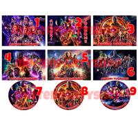 Cialda - Ostia per torte Avengers Endgame Formato grande A3 cm. 42x29 o 28 cm