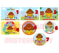 Cialda - Ostia per torte Hey Duggee Formato grande A3 cm. 42x29 o 28 cm