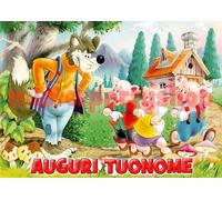 Cialda - Ostia per torte I Tre Porcellini Formato grande A3 42x29 ca.