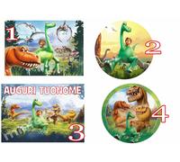 Cialda - Ostia per torte Il Viaggio di Arlo grande A3 cm. 42x29 o 28 cm