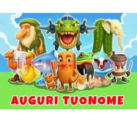 Cialda - Ostia per torte Italian Brainrot Formato grande A3 cm. 42x29