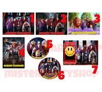 Cialda - Ostia per torte La Famiglia Addams Formato grande A3 cm. 42x29 o 28cm