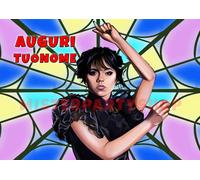 Cialda - Ostia per torte Mercoledì Formato grande A3 cm. 42x29