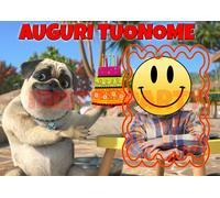 Cialda - Ostia per torte Mike il Carlino Formato grande A3 cm. 42x29