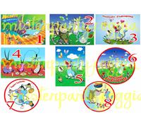 Cialda - Ostia per torte Oggy e i maledetti scarafaggi A3 cm. 42x29 o 28 cm