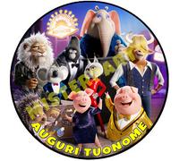 Cialda Ostia per torte Sing 2 tonda Grande A3 cm.28 di diametro