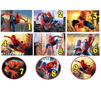 Cialda - Ostia per torte Spiderman Uomo Ragno A3 cm. 42x29 o 28 cm