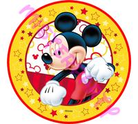 Cialda - Ostia per torte Topolino grande Formato A3 tonda 28cm