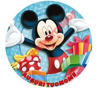 Cialda - Ostia per torte Topolino Mickey Formato grande A3 cm. 28 diametro