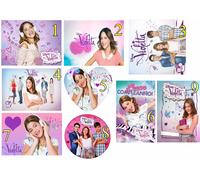 Cialda - Ostia per torte Violetta m1 grande A3 cm. 42x29 o 28 cm