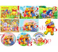 Cialda - Ostia per torte Winnie The Pooh grande A3 cm. 42x29 o 28 cm