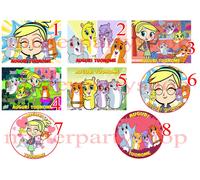 Cialda - Ostia per torte Zhu Zhu Pets Formato grande A3 cm. 42x29 o 28 cm diam.