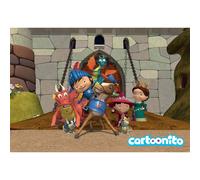 Cialda Ostia Torta Mike Il Cavaliere Cast Decorazioni Commestibile Dischi Festa