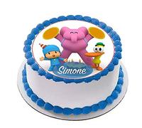 Cialda per torta personalizzabile personaggio evento a scelta (Pocoyo)
