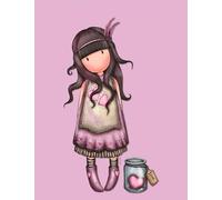 Cialda per torta tema bambola GORJUSS decorazione in pasta di zucchero personalizzata rettangolare IMG 6