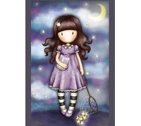 Cialda per torta tema bambola GORJUSS decorazione in pasta di zucchero personalizzata rettangolare IMG 4